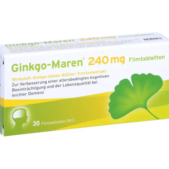 GINKGO-MAREN 240 mg Filmtabletten 30 St
