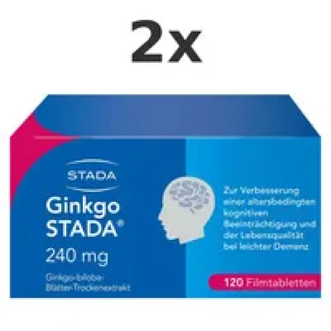 GINKGO STADA 240 mg Filmtabletten 2x 120St