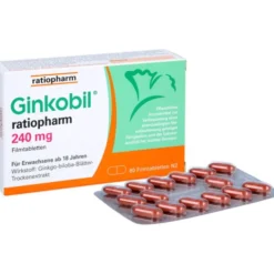 GINKOBIL-ratiopharm 240 mg Filmtabletten 60 St