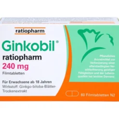 GINKOBIL-ratiopharm 240 mg Filmtabletten 60 St
