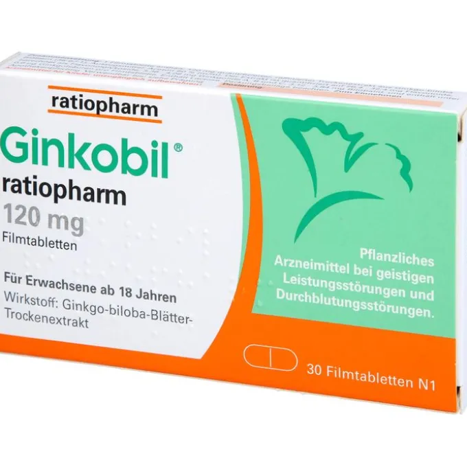GINKOBIL-ratiopharm 120 mg Filmtabletten 30 St