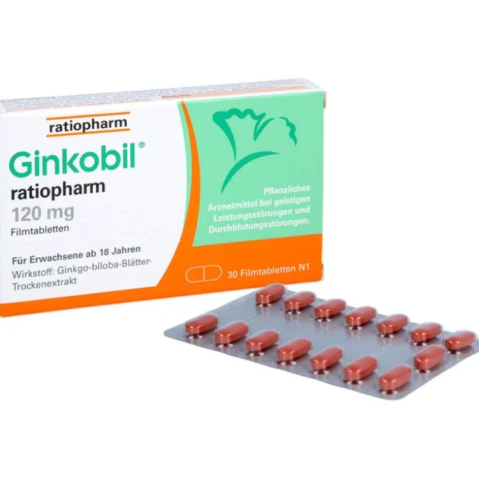 GINKOBIL-ratiopharm 120 mg Filmtabletten 30 St