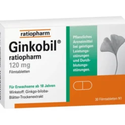 GINKOBIL-ratiopharm 120 mg Filmtabletten 30 St