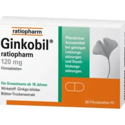 GINKOBIL-ratiopharm 120 mg Filmtabletten 30 St