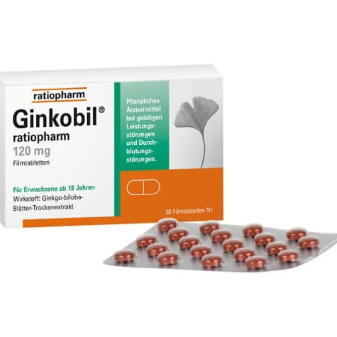 GINKOBIL-ratiopharm 120 mg Filmtabletten 30 St