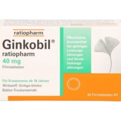 GINKOBIL-ratiopharm 40 mg Filmtabletten 30 St