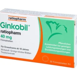 GINKOBIL-ratiopharm 40 mg Filmtabletten 30 St
