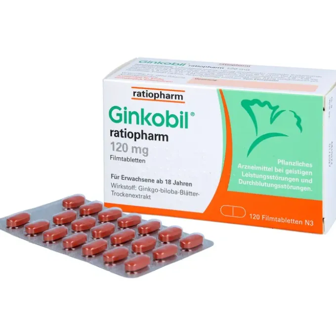GINKOBIL-ratiopharm 120 mg Filmtabletten 120 St