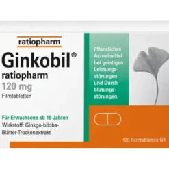 GINKOBIL-ratiopharm 120 mg Filmtabletten 120 St