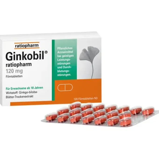 GINKOBIL-ratiopharm 120 mg Filmtabletten 120 St