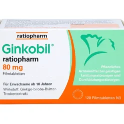 GINKOBIL-ratiopharm 80 mg Filmtabletten 120 St