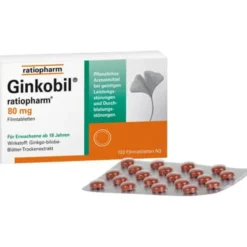 GINKOBIL-ratiopharm 80 mg Filmtabletten 120 St