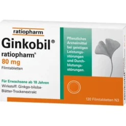 GINKOBIL-ratiopharm 80 mg Filmtabletten 120 St