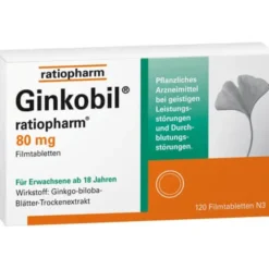GINKOBIL-ratiopharm 80 mg Filmtabletten 120 St