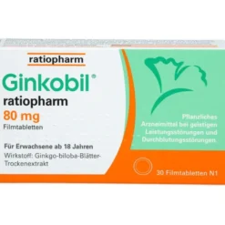 GINKOBIL-ratiopharm 80 mg Filmtabletten 30 St