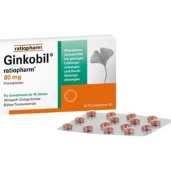 GINKOBIL-ratiopharm 80 mg Filmtabletten 30 St