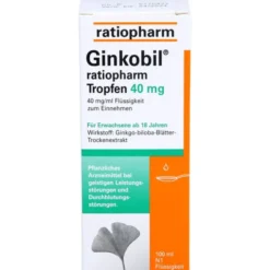 GINKOBIL-ratiopharm Tropfen 40 mg 100 ml