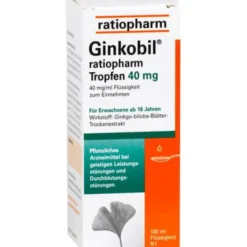 GINKOBIL-ratiopharm Tropfen 40 mg 100 ml