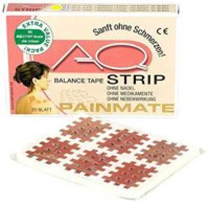 GITTER Tape AQ Strip 3x4 cm 20 Blatt a 6 Pflaster 20X6 St