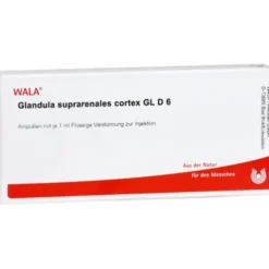 GLANDULA SUPRARENALES cortex GL D 6 Ampullen 10X1 ml