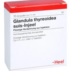 GLANDULA THYREOIDEA suis Injeel Ampullen 10 St