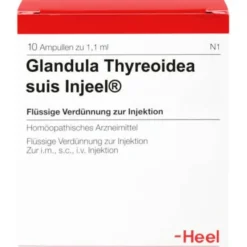 GLANDULA THYREOIDEA suis Injeel Ampullen 10 St
