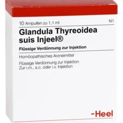 GLANDULA THYREOIDEA suis Injeel Ampullen 10 St