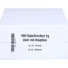 GLASRÖHRCHEN f.Taschenapotheke 100 St