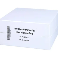 GLASRÖHRCHEN f.Taschenapotheke 100 St