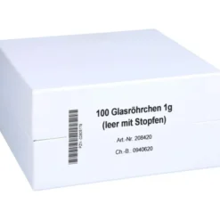GLASRÖHRCHEN f.Taschenapotheke 100 St