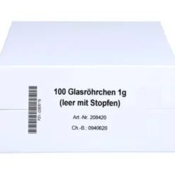 GLASRÖHRCHEN f.Taschenapotheke 100 St