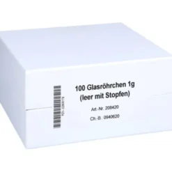 GLASRÖHRCHEN f.Taschenapotheke 100 St