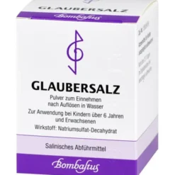 GLAUBERSALZ Natriumsulfat Pulver 100 g