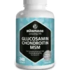 GLUCOSAMIN CHONDROITIN MSM Vitamin C Kapseln 240 Stück