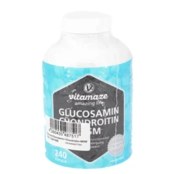 GLUCOSAMIN CHONDROITIN MSM Vitamin C Kapseln 240 Stück