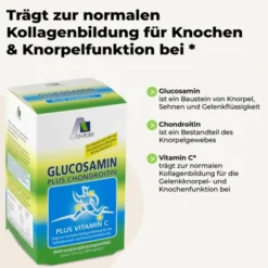GLUCOSAMIN 500 mg+Chondroitin 400 mg Kapseln 180 Stück