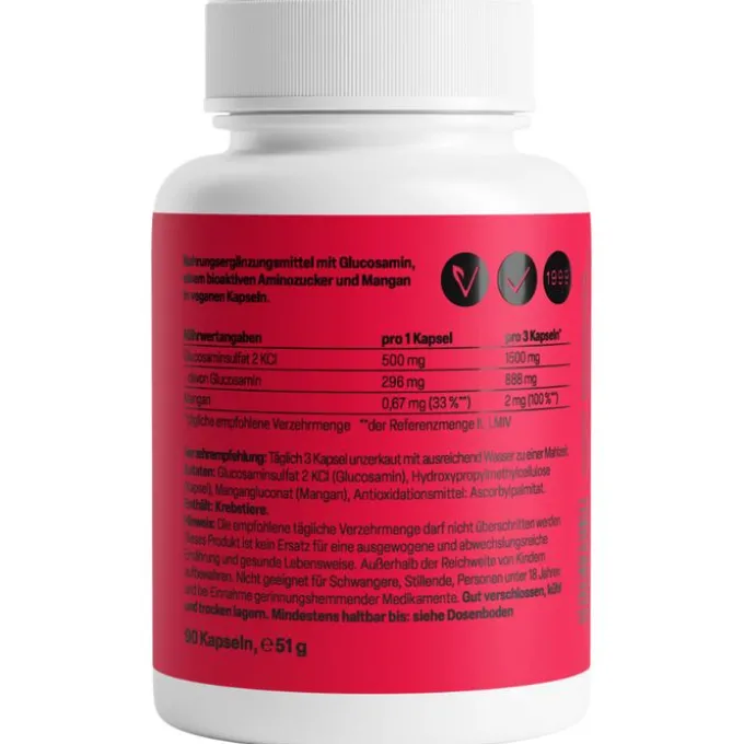 GLUCOSAMIN 500 mg Kapseln 90 Stück