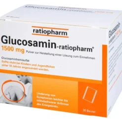 GLUCOSAMIN-RATIOPHARM 1500 mg Plv.z.H.e.L.z.Einn. 30 St