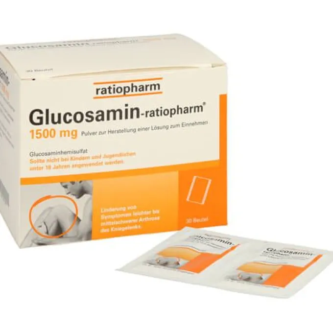 GLUCOSAMIN-RATIOPHARM 1500 mg Plv.z.H.e.L.z.Einn. 30 St