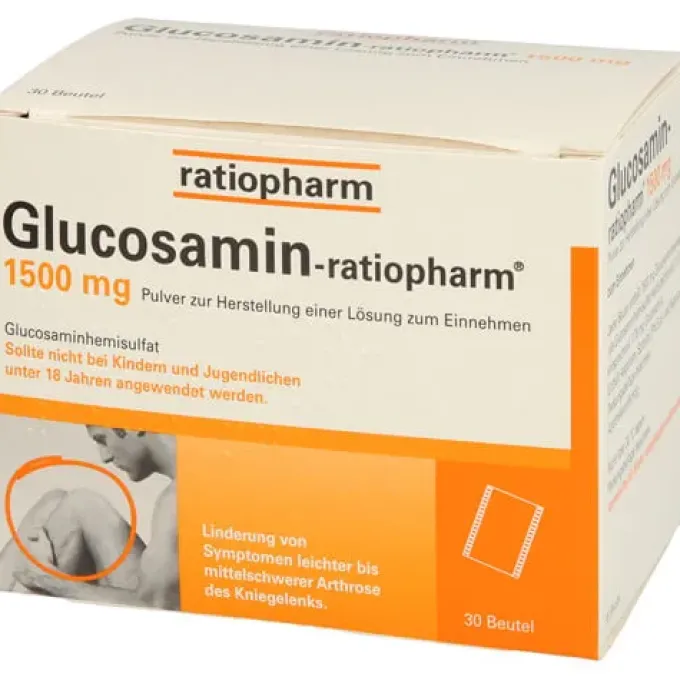 GLUCOSAMIN-RATIOPHARM 1500 mg Plv.z.H.e.L.z.Einn. 30 St