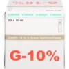 GLUCOSE 10% B.Braun Mini Plasco connect Inj.-Lsg. 20X10 ml