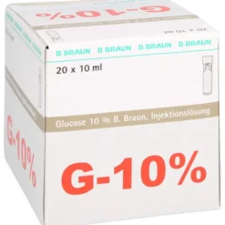 GLUCOSE 10% B.Braun Mini Plasco connect Inj.-Lsg. 20X10 ml
