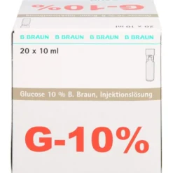 GLUCOSE 10% B.Braun Mini Plasco connect Inj.-Lsg. 20X10 ml