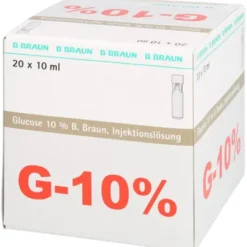 GLUCOSE 10% B.Braun Mini Plasco connect Inj.-Lsg. 20X10 ml