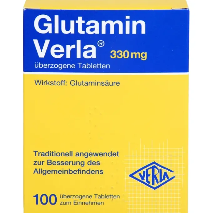 GLUTAMIN VERLA überzogene Tabletten 100 St