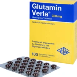 GLUTAMIN VERLA überzogene Tabletten 100 St