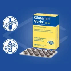 GLUTAMIN VERLA überzogene Tabletten 100 St