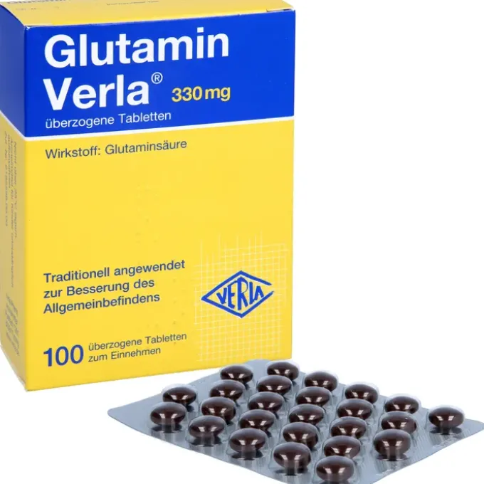 GLUTAMIN VERLA überzogene Tabletten 100 St