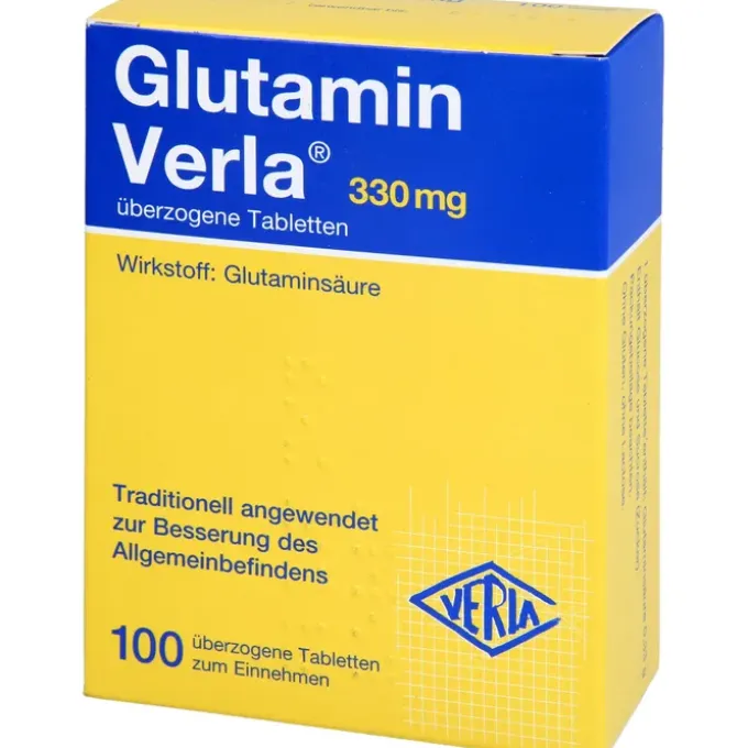 GLUTAMIN VERLA überzogene Tabletten 100 St