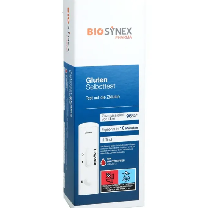 GLUTEN+Zöliakie Selbsttest 10 Minuten Blut 1 St